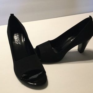Franco Sarto L-Blur Black Elastic pumps 7.5M